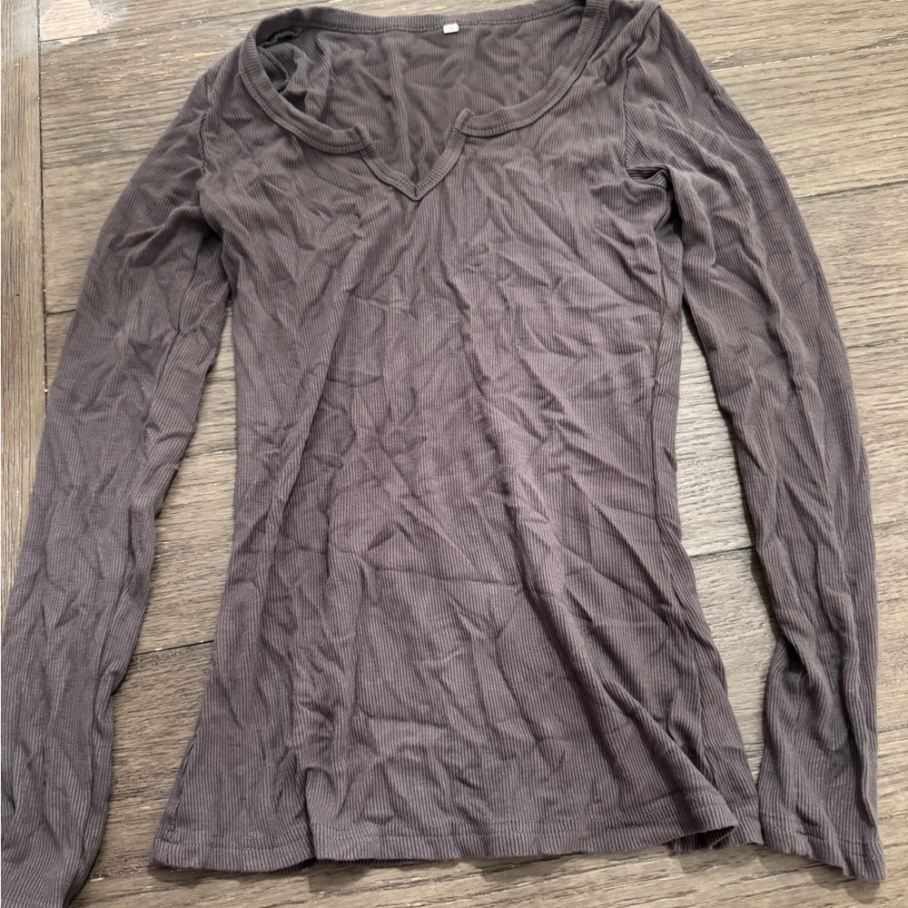 Elegant Brown Women's Top